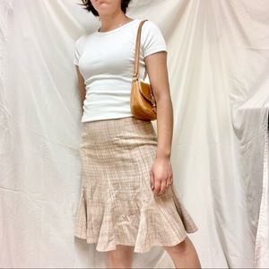 🧸Y2K Tweed Midi Skirt🧸